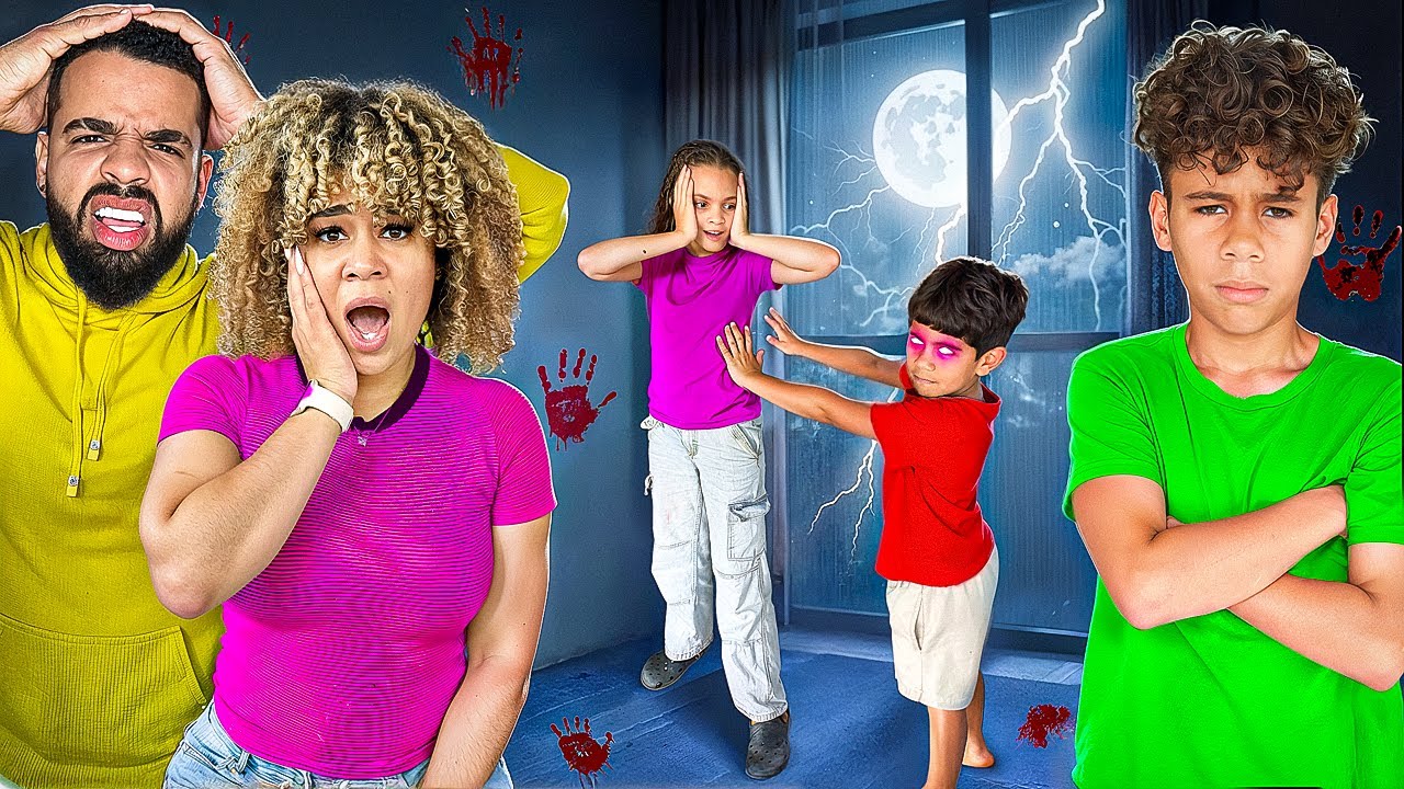 Брат защищает приемную сестру от злого брата!