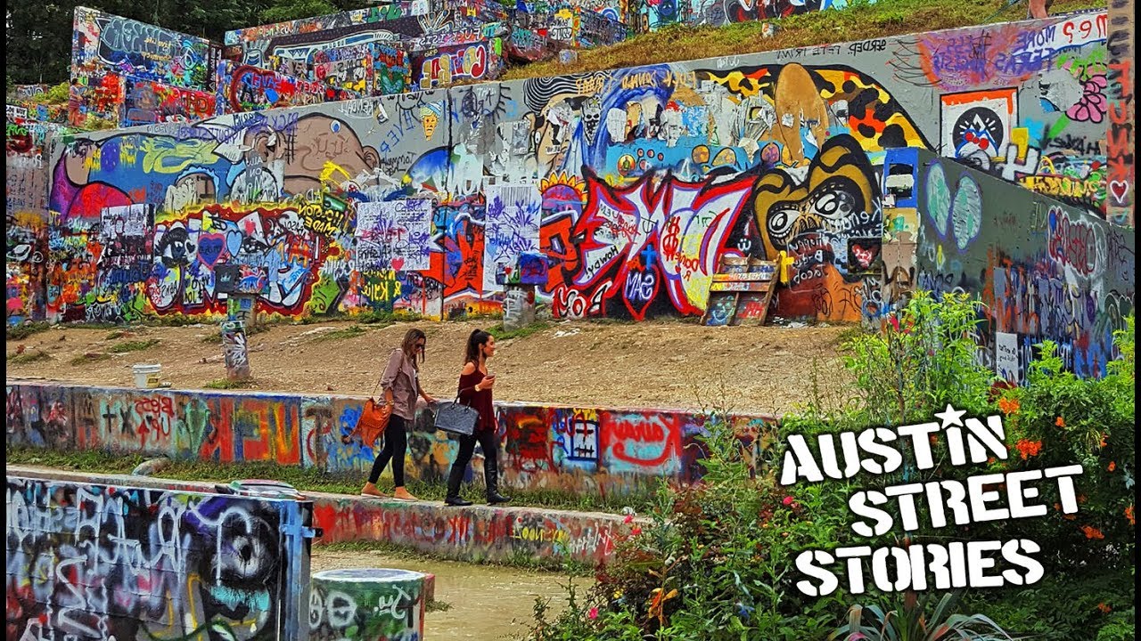 Austin S Graffiti Park Hope Outdoor Gallery Local Street Murals Youtube