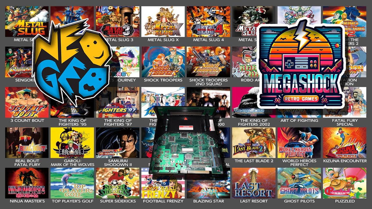 Probando Neo Geo Consolizada In Real Machine (mvs Mhv-1 Mfts con 161 en