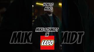 How to make Mike Schmidt from FNAF Movie in Lego #lego #mikeschmidt #fnaf #shorts #tutorial