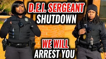 Tiranachtige vrouwelijke agenten VERNEDERING op camera na illegale identiteitsvraag!