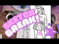 Character Sketch Time Lapse VLog - Lofi no Lyrics
