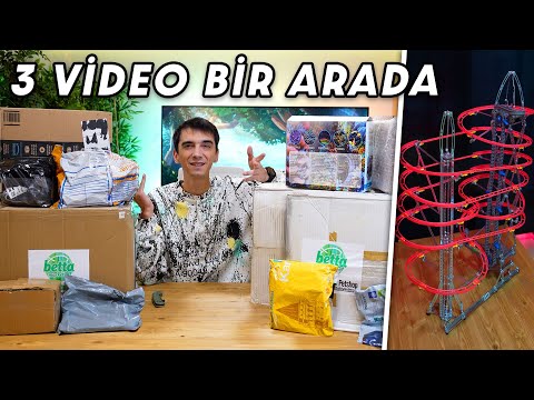 Büyük Toplu Paket Açılışı, Almanya'dan Tren, Yeni Bilgisayar Düzeni! (Haftalık Vlog)