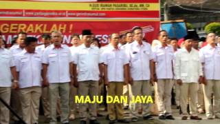 Video thumbnail of "Mars Gerindra"