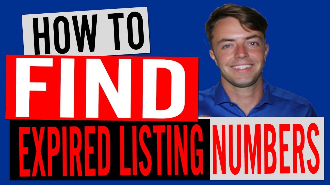 HowTo Find Phone Numbers For Expired Listings YouTube