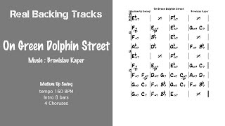 On Green Dolphin Street - Real Jazz Backing Track - Play Along