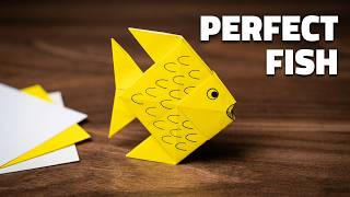 🐟 How to Make an Origami Fish | Easy ASMR Paper Craft