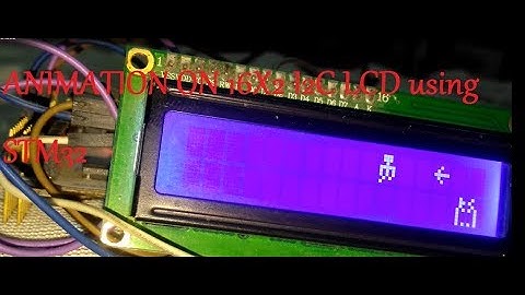 Animation On Alphanumeric LCD