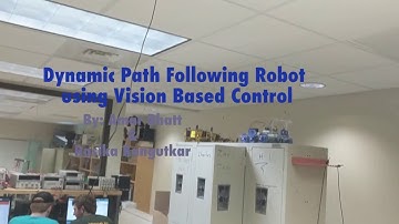 Dynamic Path Following Robot using Vision Based Control