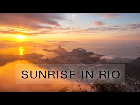 Sunrise in Rio de Janeiro