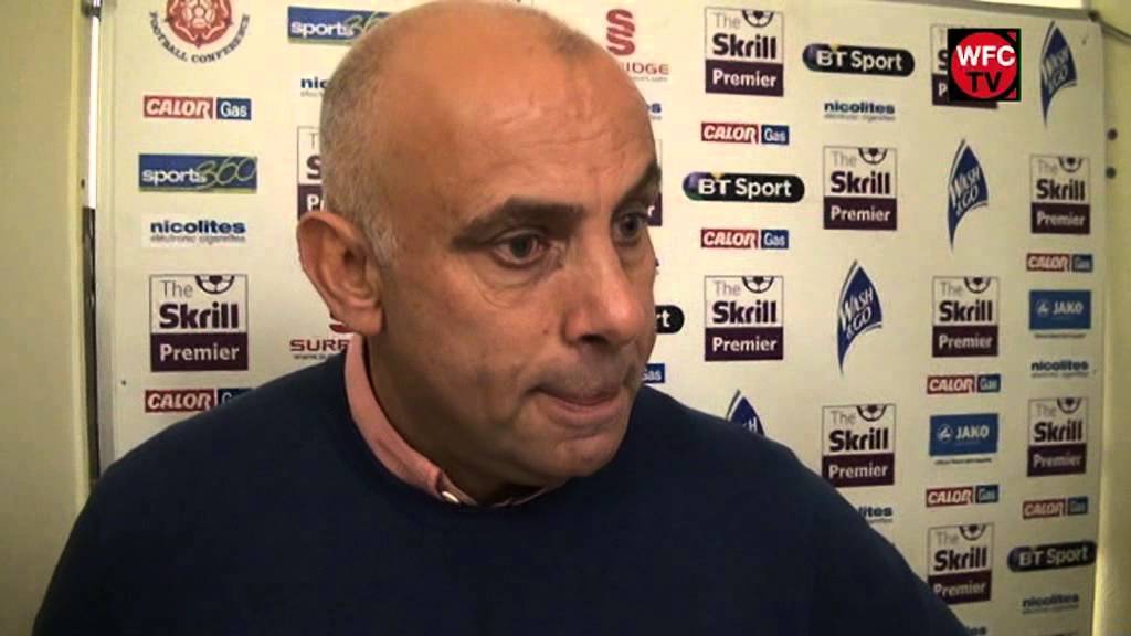 Woking 0-0 Barnet (Garry Hill Interview) woking news