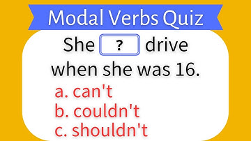 Can You Ace This Modal Verbs Quiz? Test Your English Grammar Skills Now!