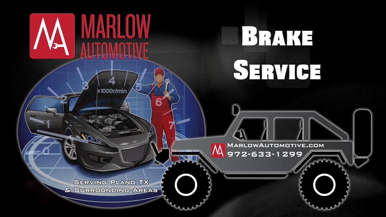 Brake Service At Marlow Automotive In Plano TX