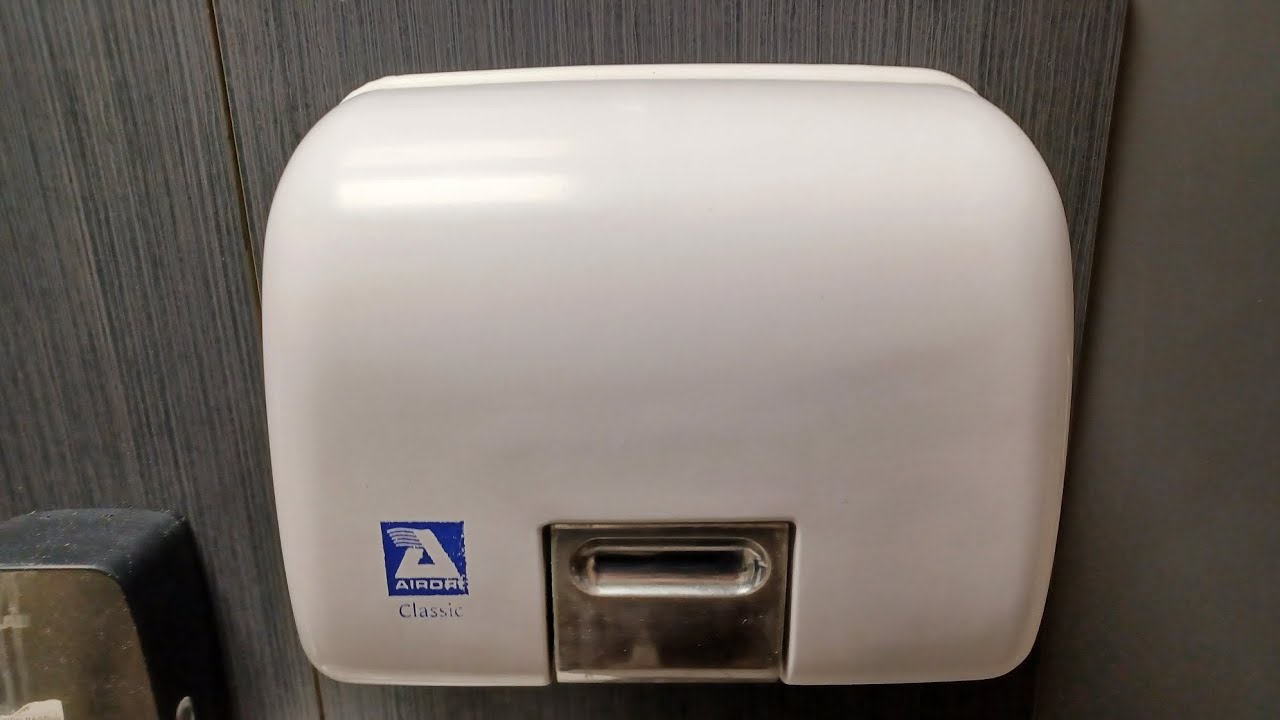 Airdri Classic hand dryer, Tesco ♿, Applemore, Hampshire (Retake 3