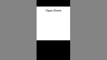 Oppo Alarm 