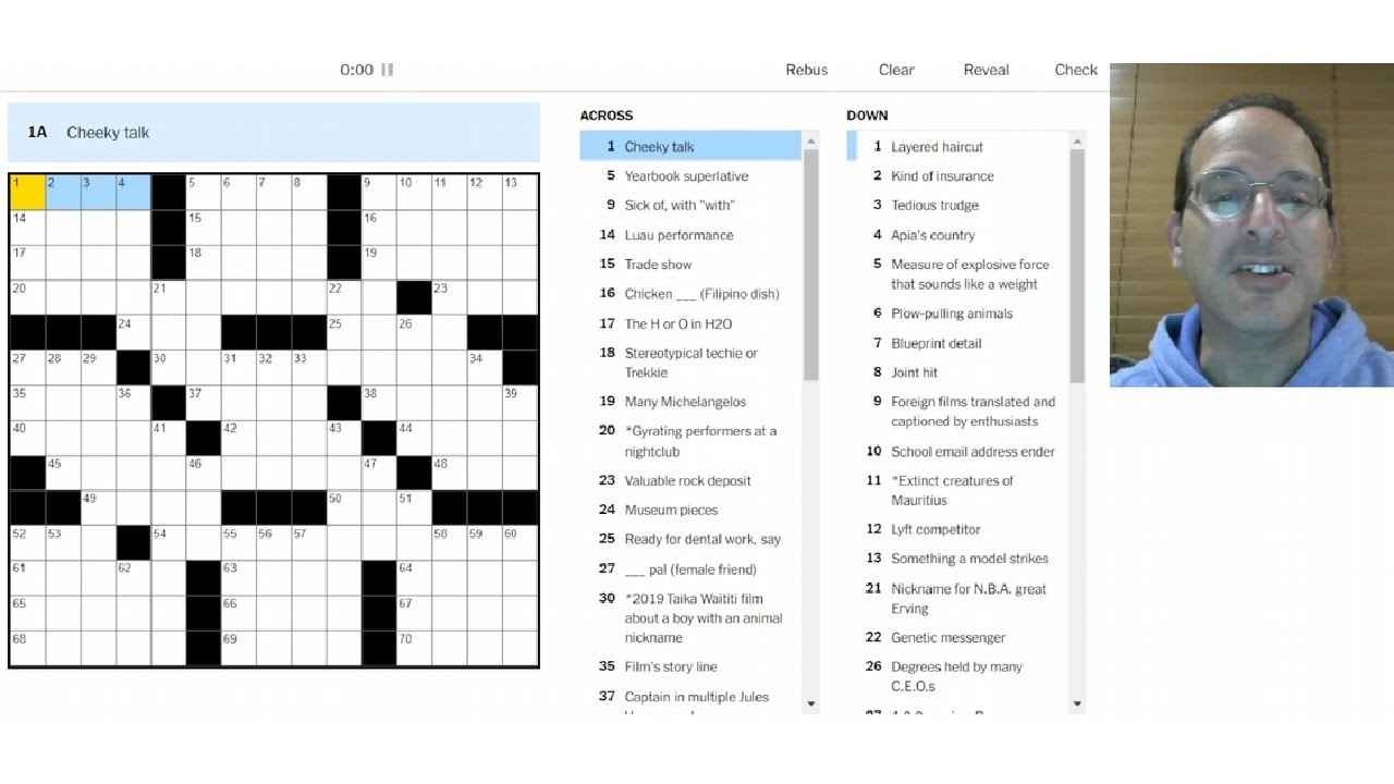 Ho ho! 🚔☕ Solving the Tuesday NYT Crossword 101023 YouTube