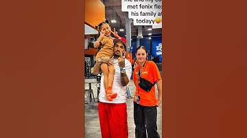 Fenix WALKS Into Skyzone… Fans SWARM Him Instantly!🥺🔥