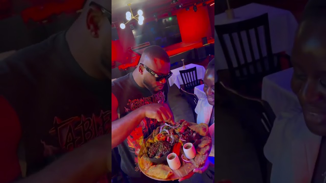 Trying Haitian food in Atlanta 🇭🇹🔥 ilounge Taste The Difference ! From the griot and diri djon