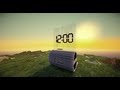 Часы с прозрачным дисплеем в Minecraft 1.7+