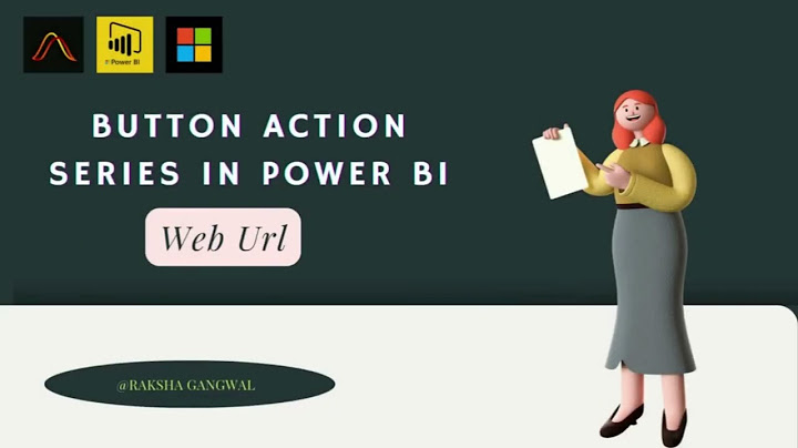 Power bi เพ ม button action link page