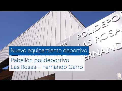 🏟️ We have finished construction of the new Las Rosas sports pavilion in San Blas-Canillejas