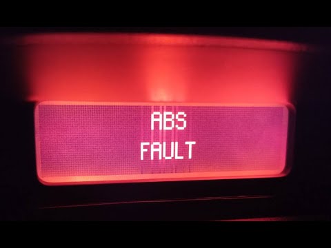 Помилки АБС esp asr not functioning peugeot 307