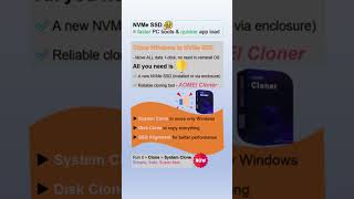 How to Clone Windows to NVMe SSD in 3 Quick Steps 🖥✨