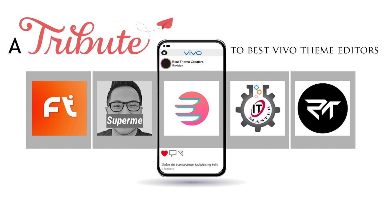 A tribute to vivo themes creator | 6 Best vivo themes creators