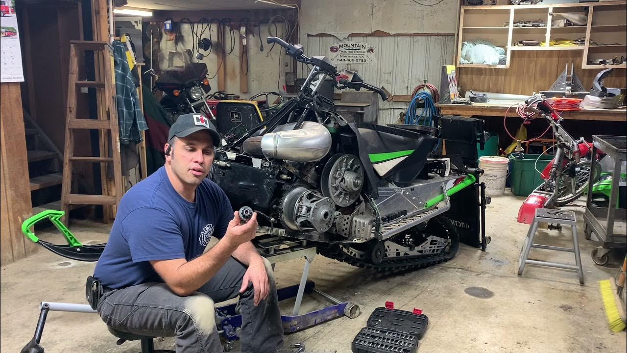 2015 Arctic Cat M8000 Snowmobile starter wont engage. YouTube