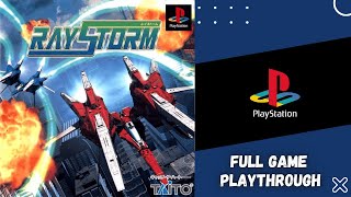 RayStorm (PS1/PSX) Full Game Playthrough