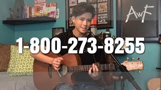 Video thumbnail of "Logic - 1-800-273-8255 ft. Alessia Cara & Khalid - Cover (Vocal/Fingerstyle)"