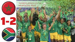 Morocco vs South Africa's Banyana Banyana 1-2 | Highlights & Goals |  TotalEnergies WAFCON 2022
