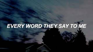 wires - the neighbourhood, but you're outside a party you weren't invited to Resimi