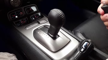 Camaro automatic shifter handle install 5th gen  92213917