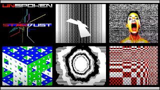 ZX Spectrum 128k: &quot;UNSPOKEN&quot; Demo (2024)