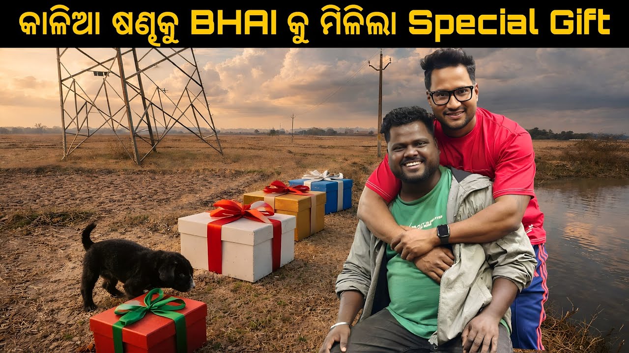 କାଳିଆ ଷଣ୍ଢକୁ BHAI କୁ ମିଳିଲା Special Gift 🎁 
