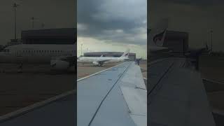 Watching Plane Landing at Bangkok Suvarnabhumi International Airport