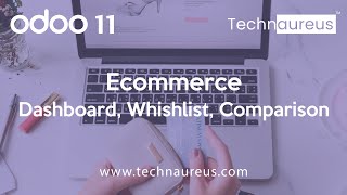 Odoo 11 Ecommerce - Dashboard, Whishlist, Comparison