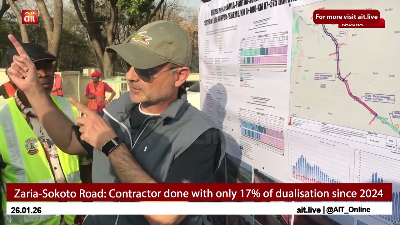 Zaria-Sokoto Road: Contractor done with only 17% of dualisation since 2024