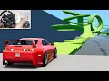 Supra vs the hardest map in beamng