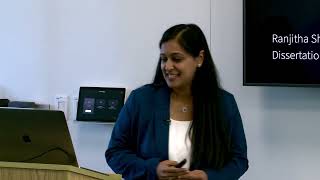 Ranjitha Shivaram | E-IPER Dissertation Defense