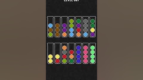 Ball Sort Puzzle   level 687 !!! Mobile Cell Phone Game Walkthrough Android / Apple