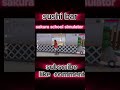 Sakura sushi bar army #sakuraschoolsimulator #shorts #sakuraschoolsimulatordrama