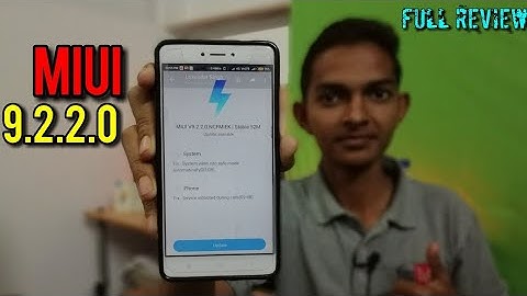 REDMI NOTE 4 (9.2.2.0) STABLE UPDATE || BATTERY ISSUE SOLVE ??