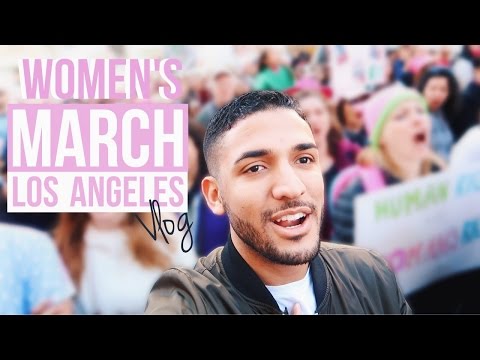 WOMENS MARCH LOS ANGELES VLOG | DEM  @LifeasDem