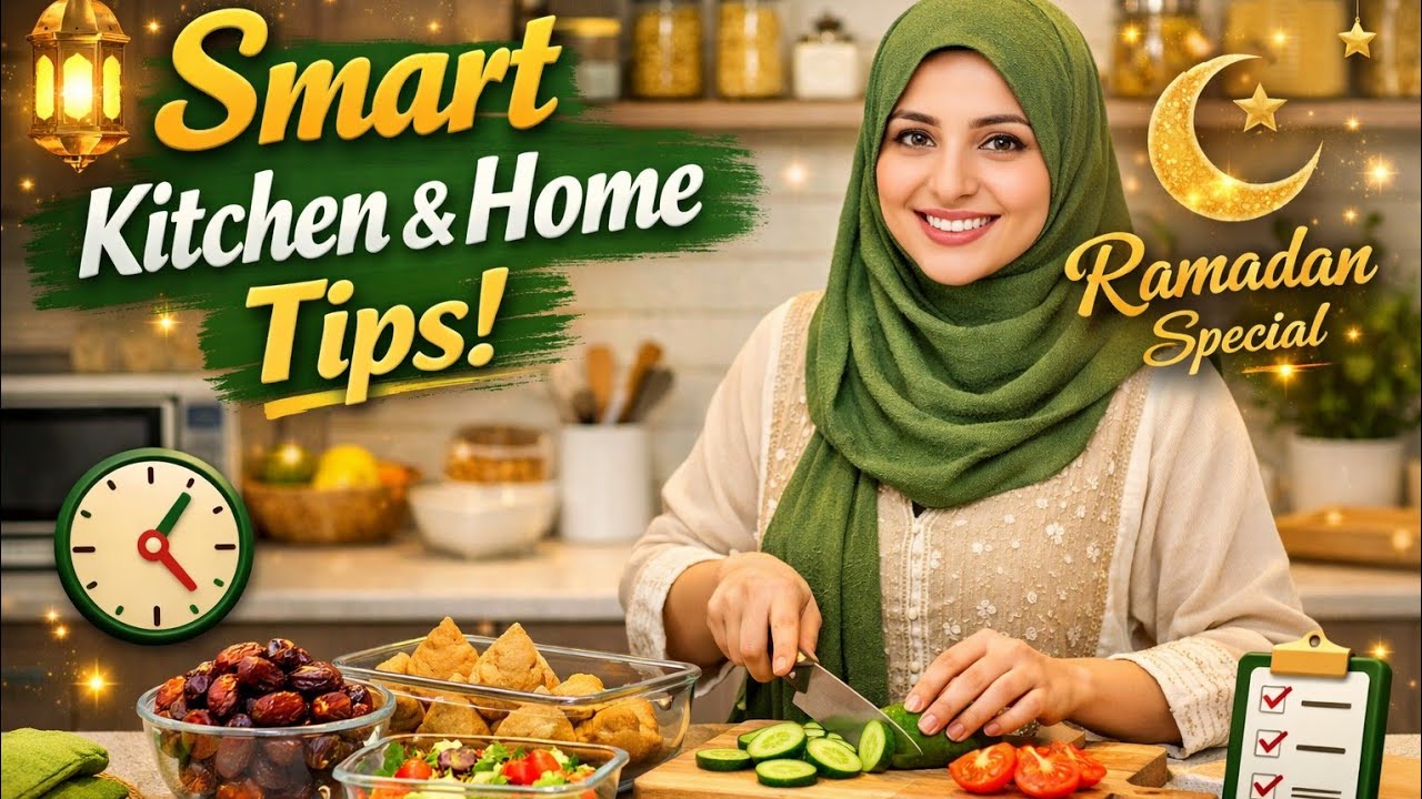 Smart Kitchen & Home Management Tips for Ramadan | Fajar Usama Vlogs