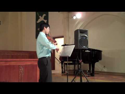 Andy Shao, violin/Concerto No. 1 in A Minor: Jean-Baptiste Accolay