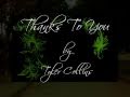 Thanks To You Tyler Collins Lyrics