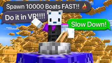 Breaking Minecraft with your Dumb Ideas
