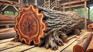 Inside London’s Monster Wood Sawmill ‼️ Turning Trees into Timber in Minutes